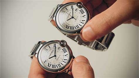 cartier uhr fake erkennen|cartier watch vs real.